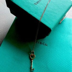 Tiffany & Co. Heart Key Necklace